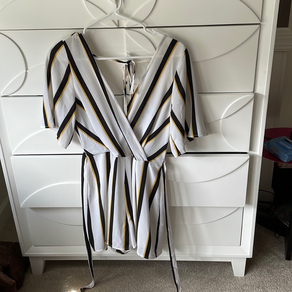 Striped Romper